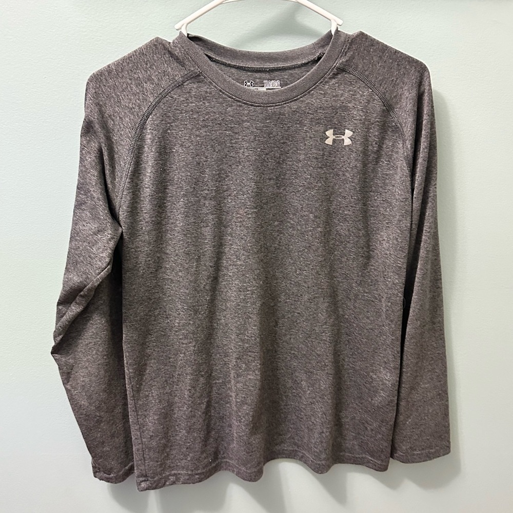 Under Armor Long sleeve tech Shirt youth large